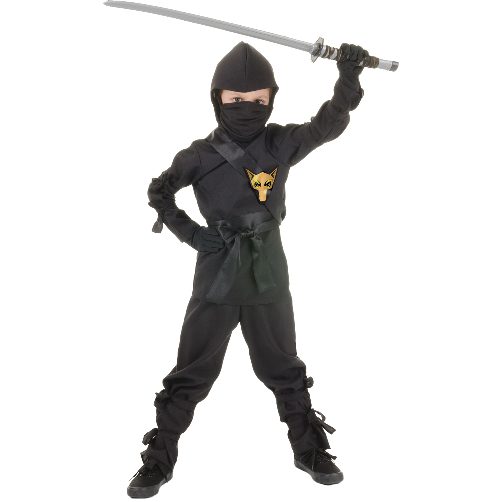 Boys Ninja Black Halloween Costume