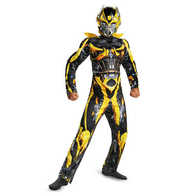 Transformers Boys' Muscle Bumblebee Movie Costume