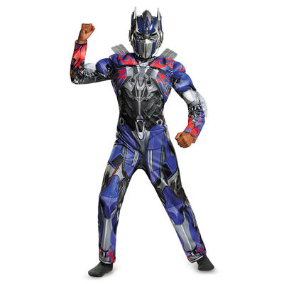 Transformers Boys' Muscle Optimus Prime Movie Costume