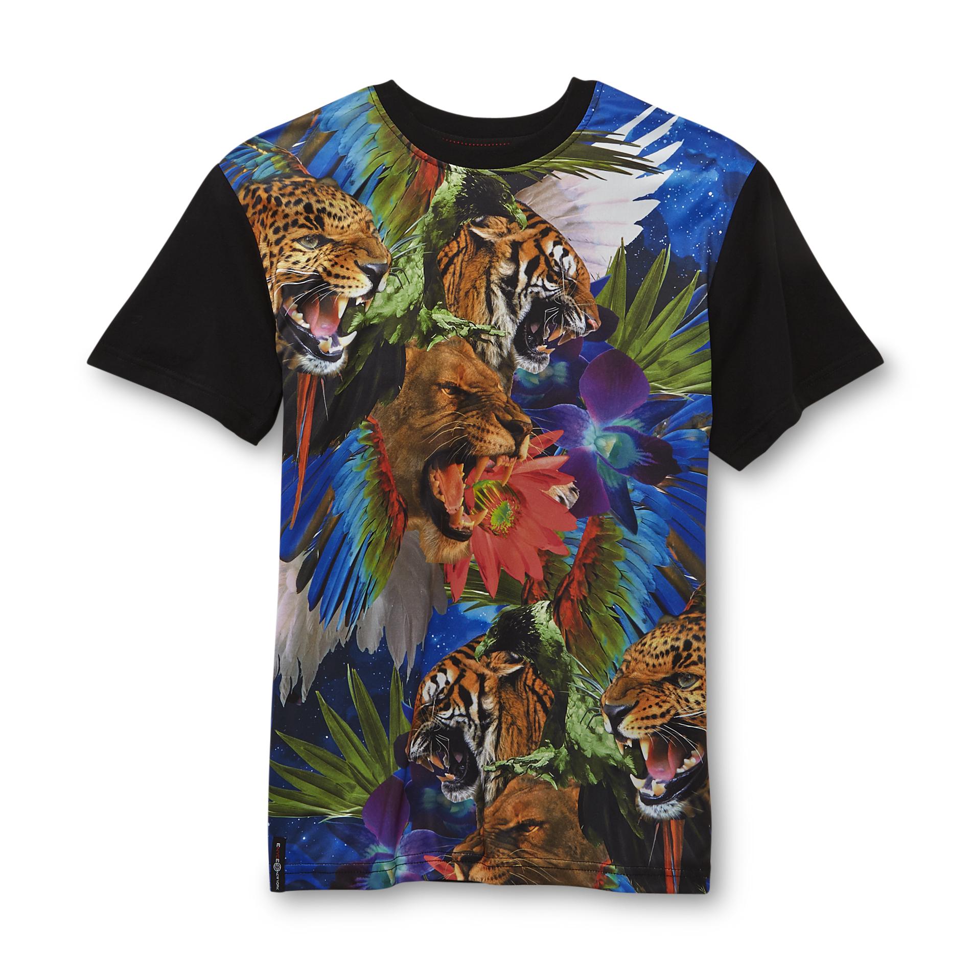 Enyce Young Men's Graphic T-Shirt - Jungle