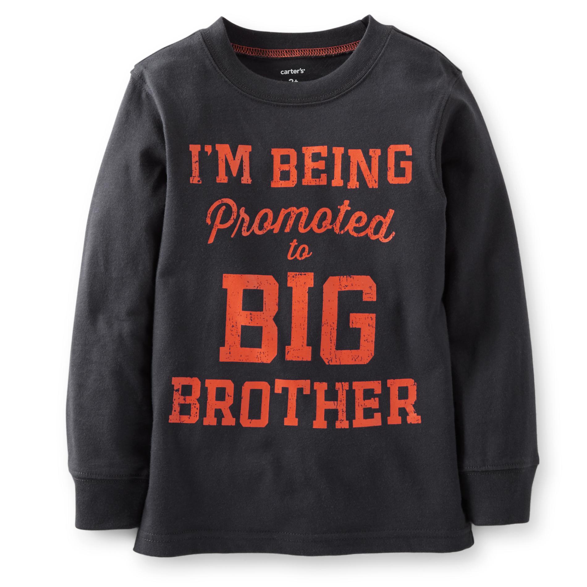 Carter's Toddler Boy's Sweatshirt - Promoted To Big Brother