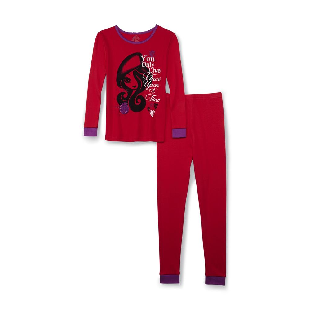Ever After High Girl's 2-Pairs Long-Sleeve Pajamas