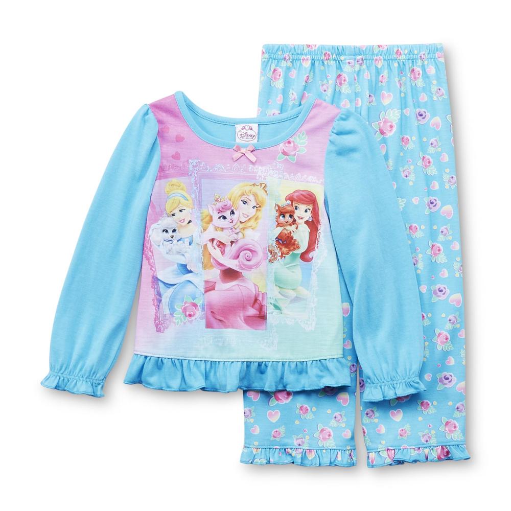 Disney Princess Infant & Toddler Girl's Pajama Top & Pants - Palace Pets