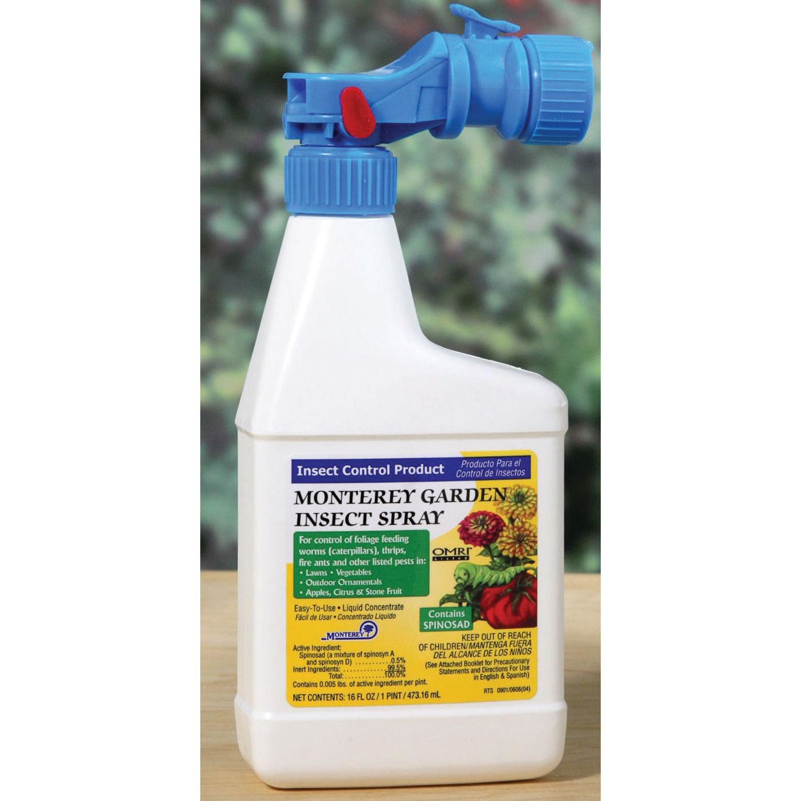 Monterey MLGNLG6135 Garden Insect Spray Contains Spinosad, Quart