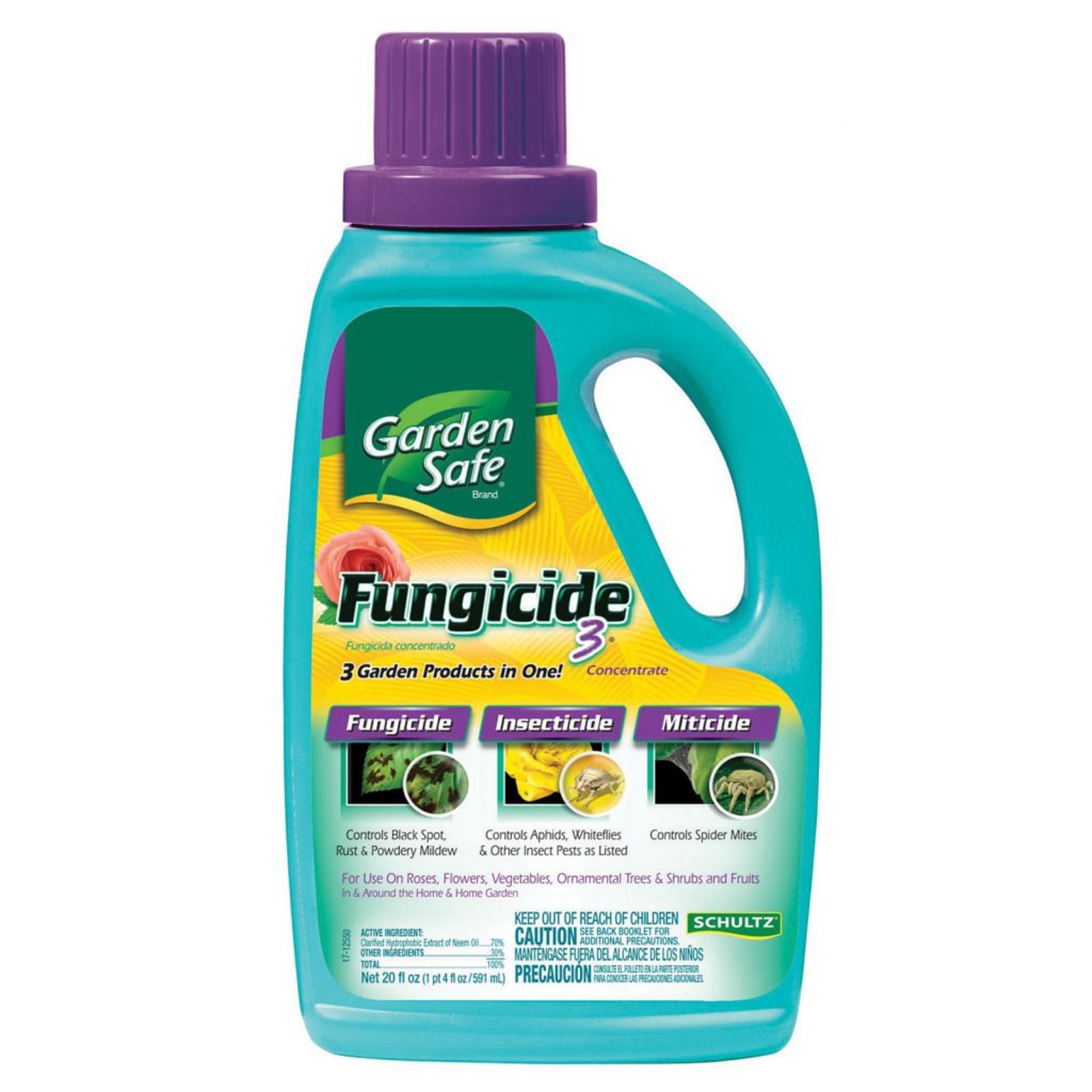 Schultz UICHG10411X Garden Safe Fungicide Concentrate, 20-ounce