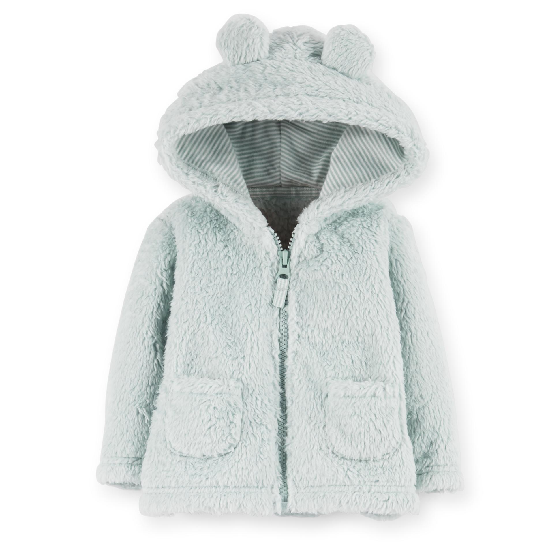 Carter's Newborn & Infant Boy's Hooded Faux Fur Jacket