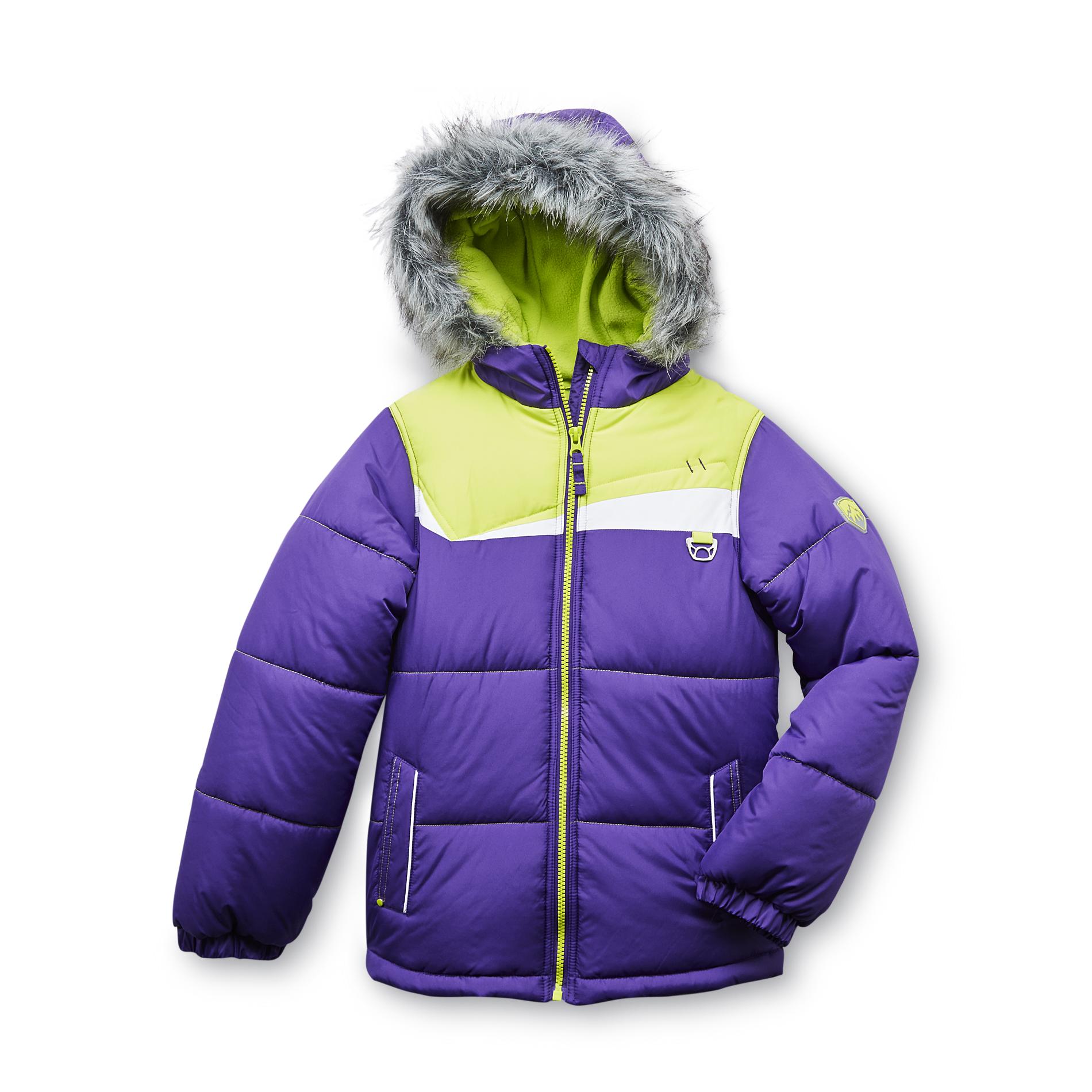 Canyon River Blues Girl's Hooded Winter Jacket