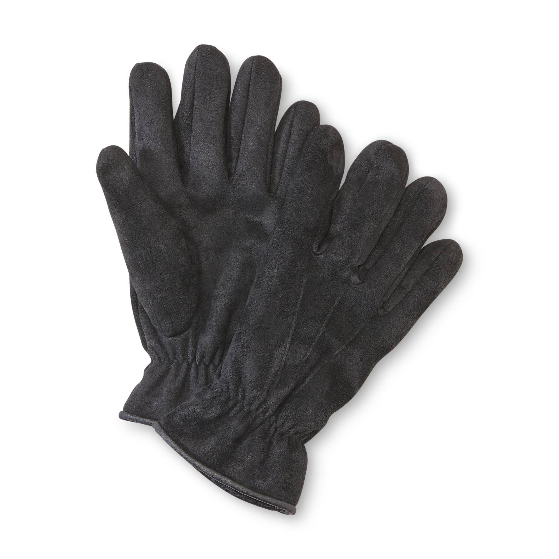David Taylor Collection Men's Microsuede Gloves