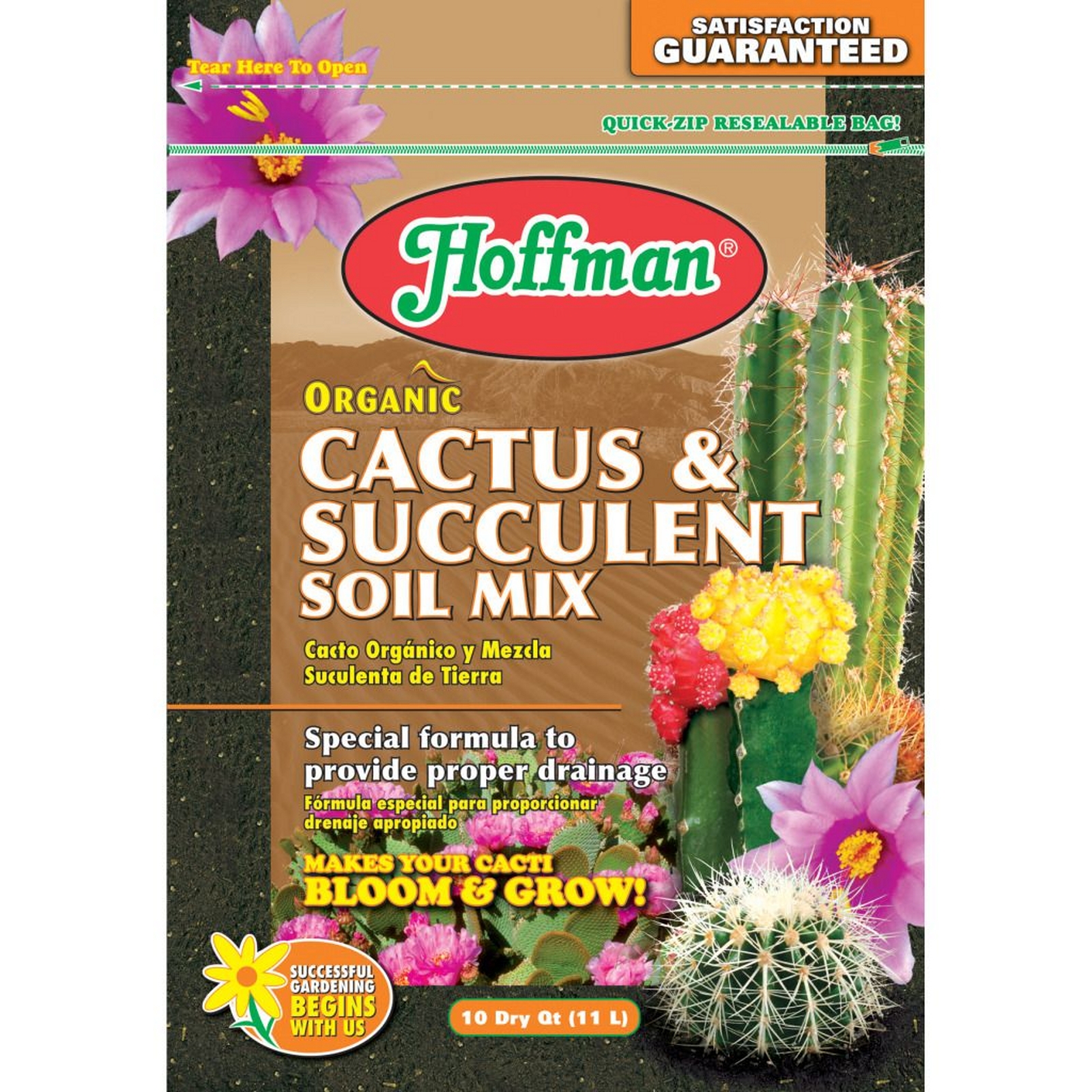 Hoffman HOF10410 Cactus & Succulent Soil Mix - 10 quart