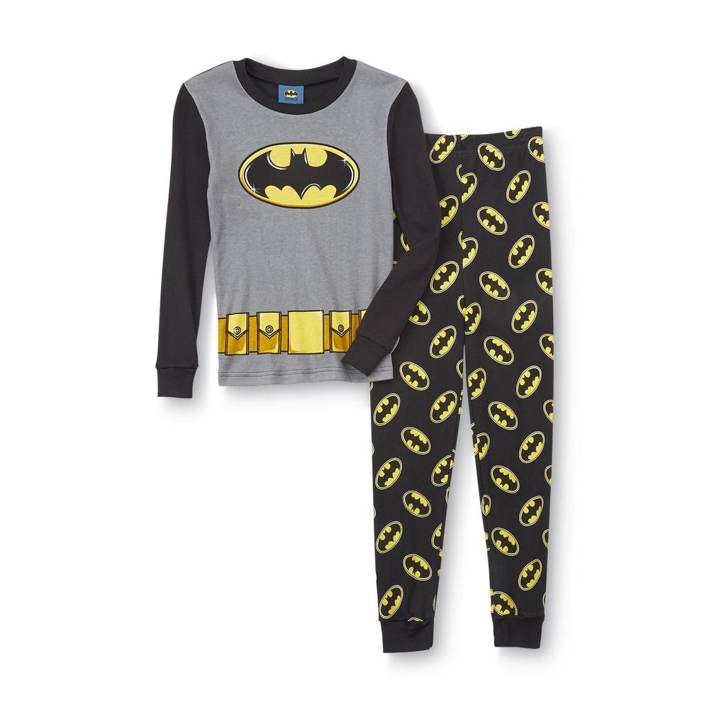 DC Comics Batman Boy's 2-Pairs Long-Sleeve Pajamas