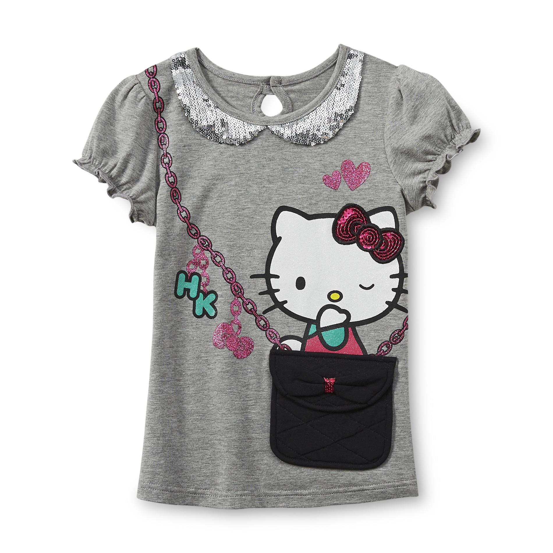 Hello Kitty Girl's Graphic Top - Purse