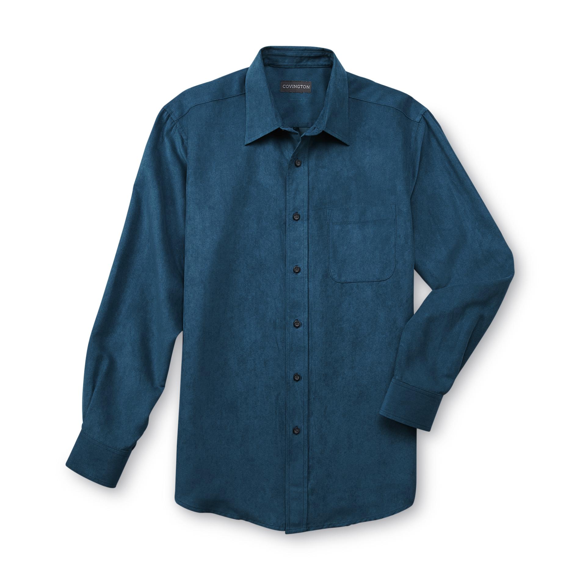 Covington Men's Microsuede Dress Shirt