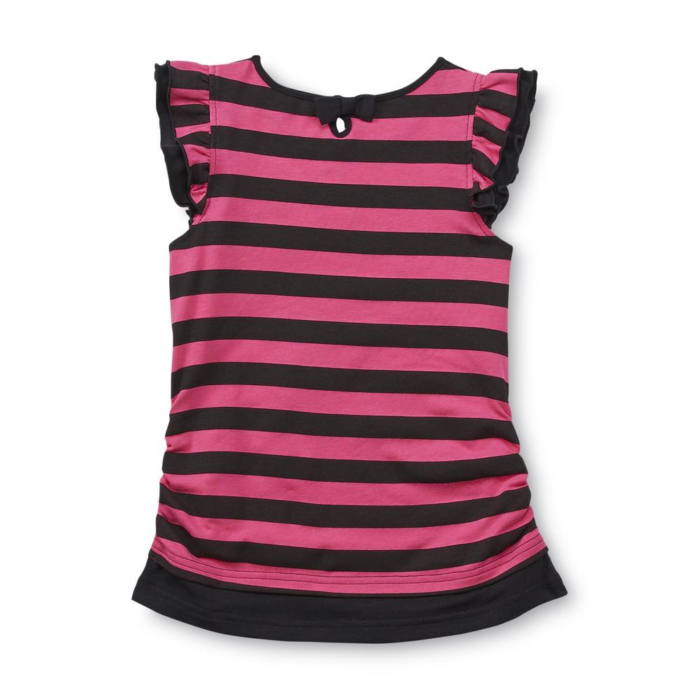 Hello Kitty Girl's Graphic Top - Striped