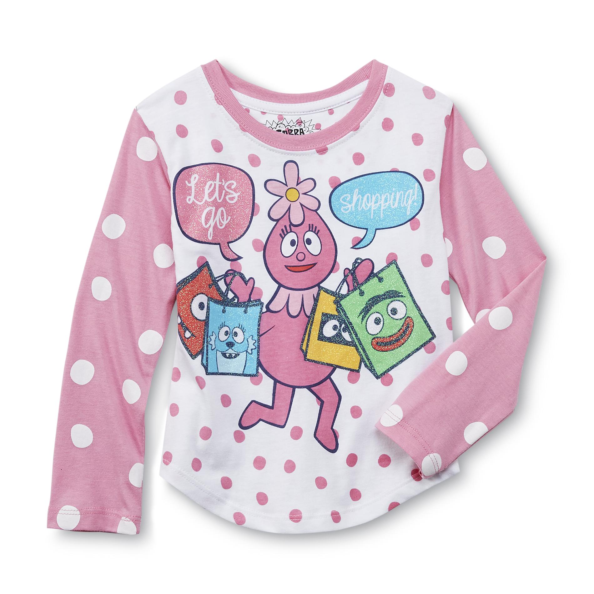 Nickelodeon Yo Gabba Gabba Toddler Girl's Long-Sleeve T-Shirt