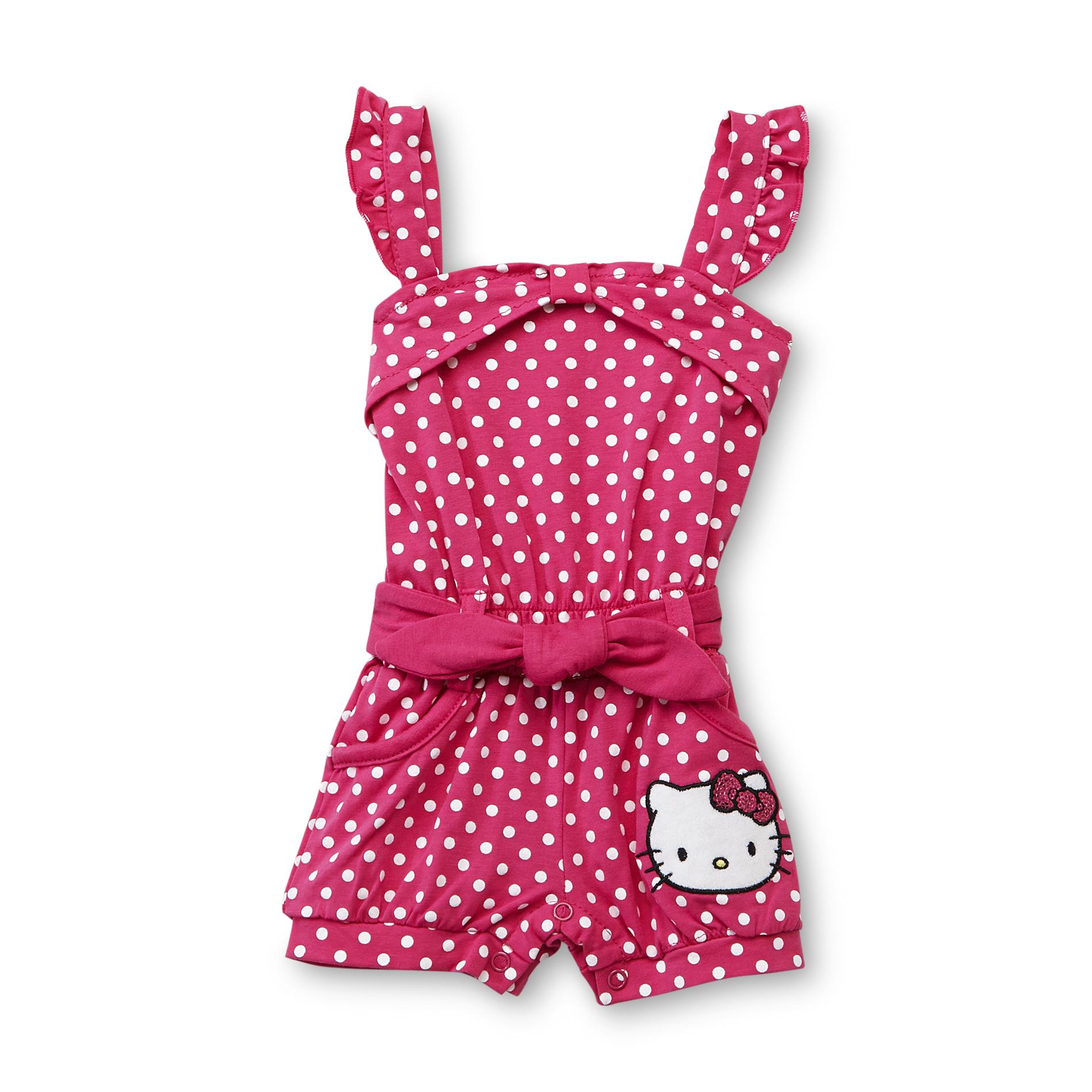 Hello Kitty Infant Girl's Romper - Polka Dot