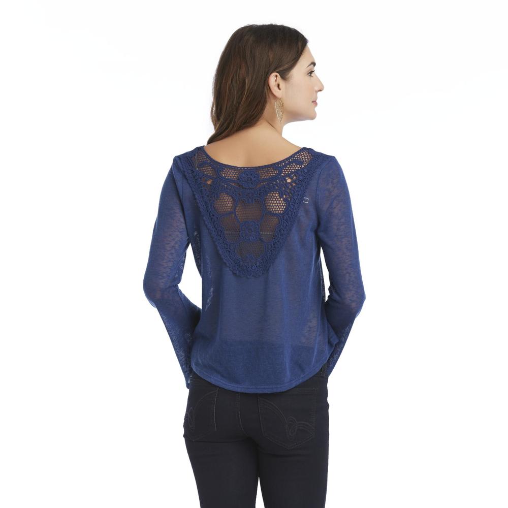 Stella Tweed Women's Crocheted Crop Top