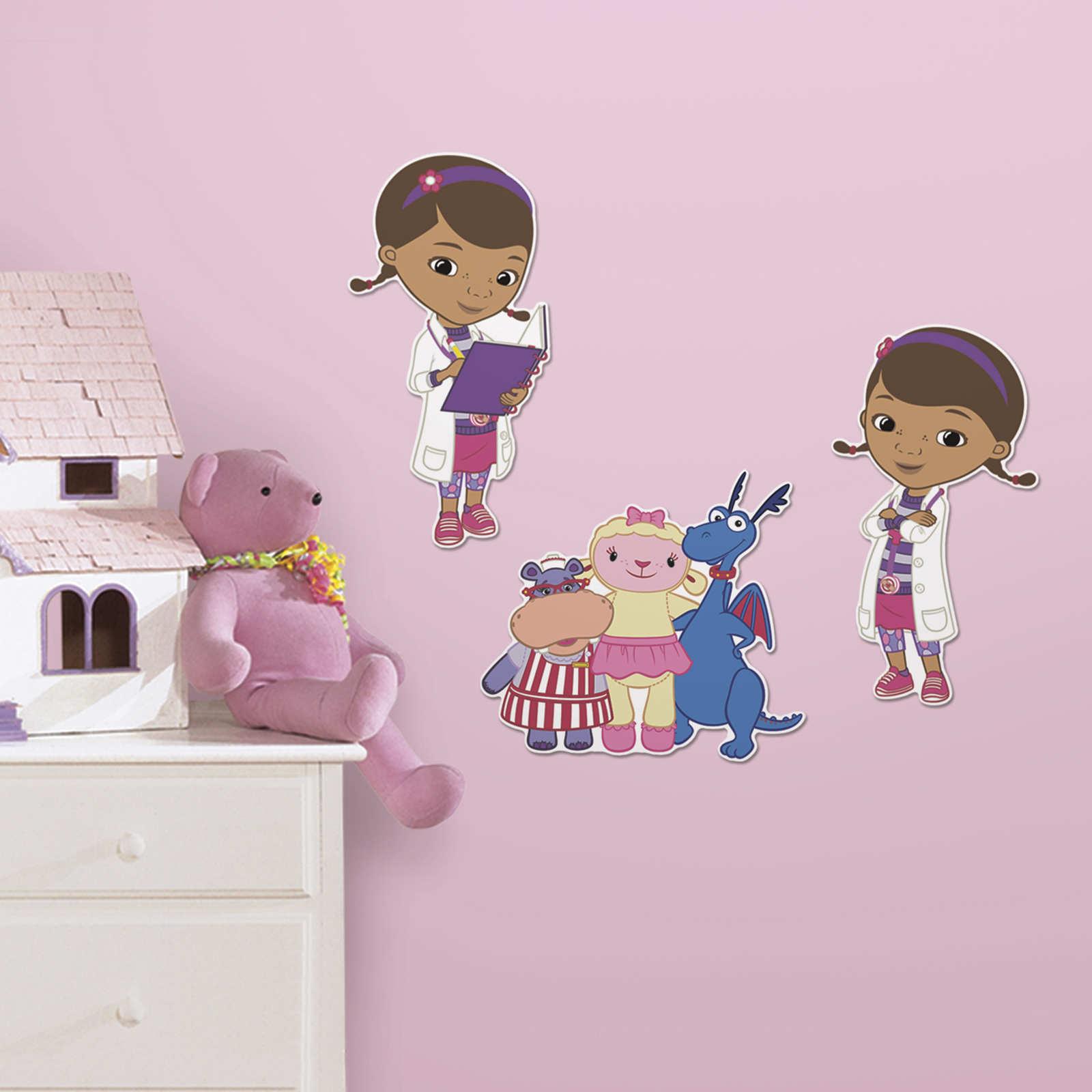 Roommates Doc Mcstuffins Foam Characters Home Home Decor