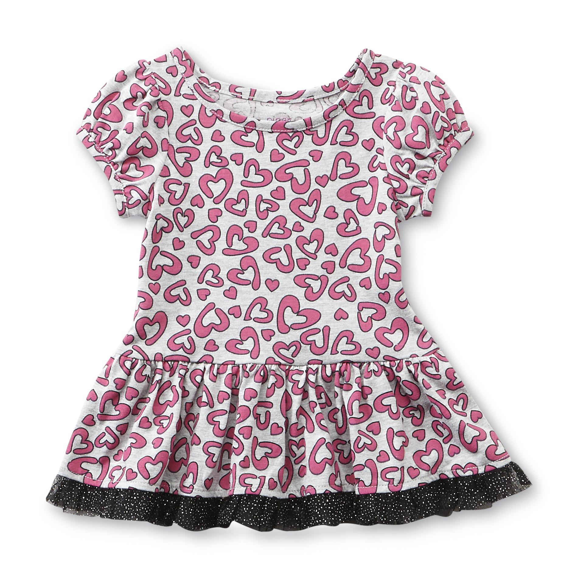 Piper Baby Infant & Toddler Girl's Peplum Top - Hearts