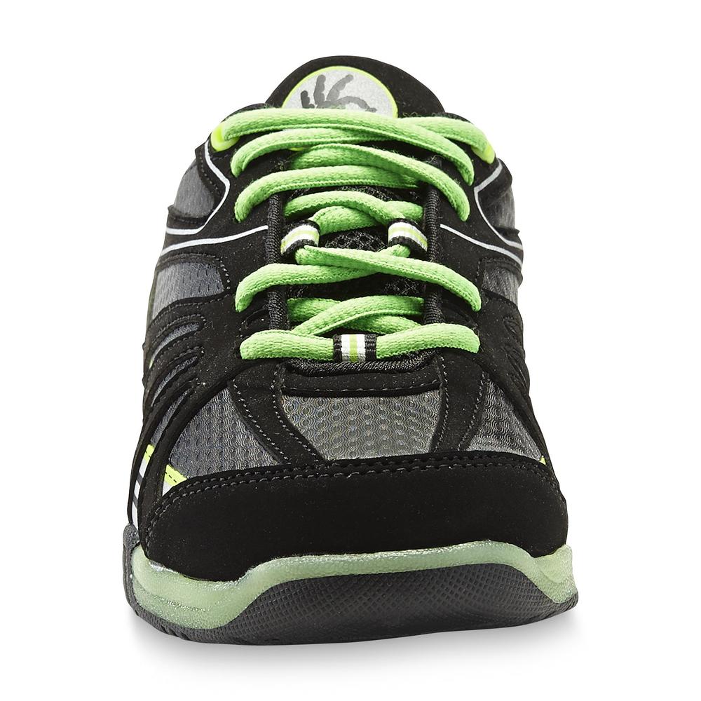 Never Give Up By John Cena Boy's WWE Black/Green Athletic Shoe