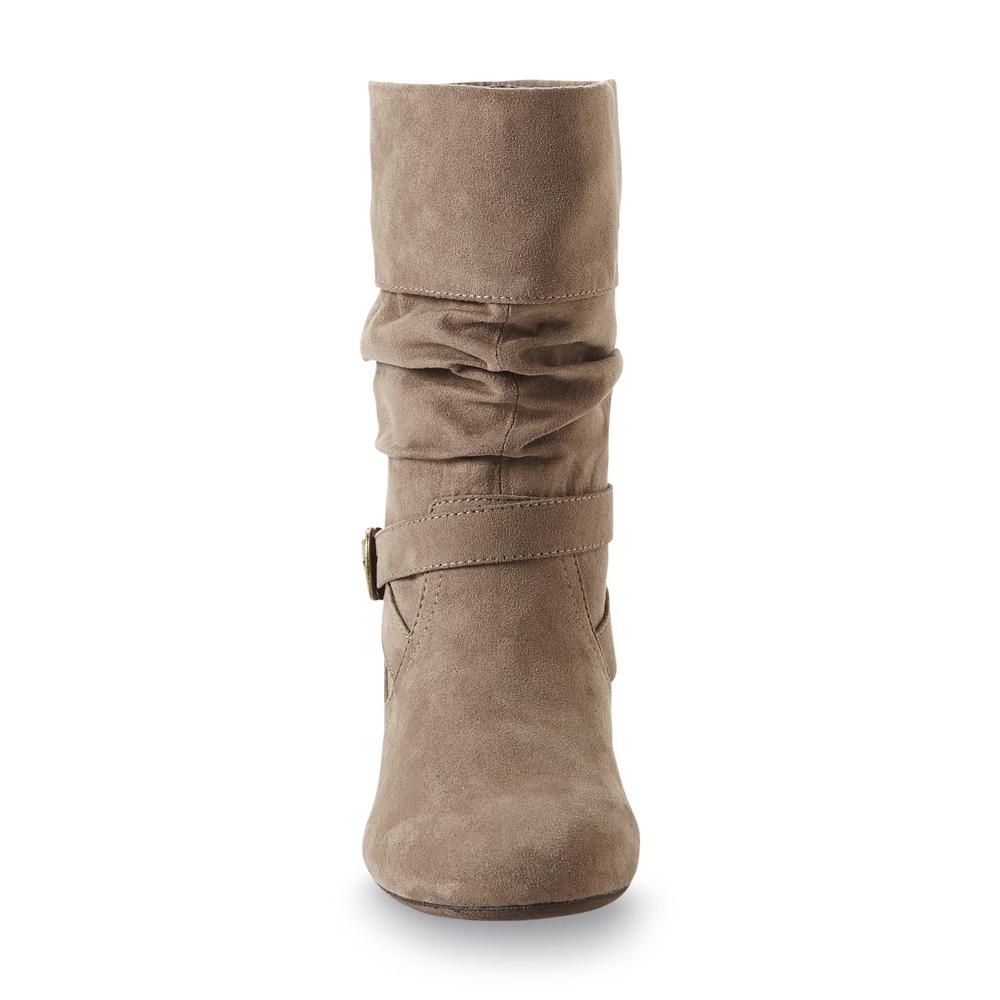 Bongo Women's Elle 9" Taupe Slouchy Boot