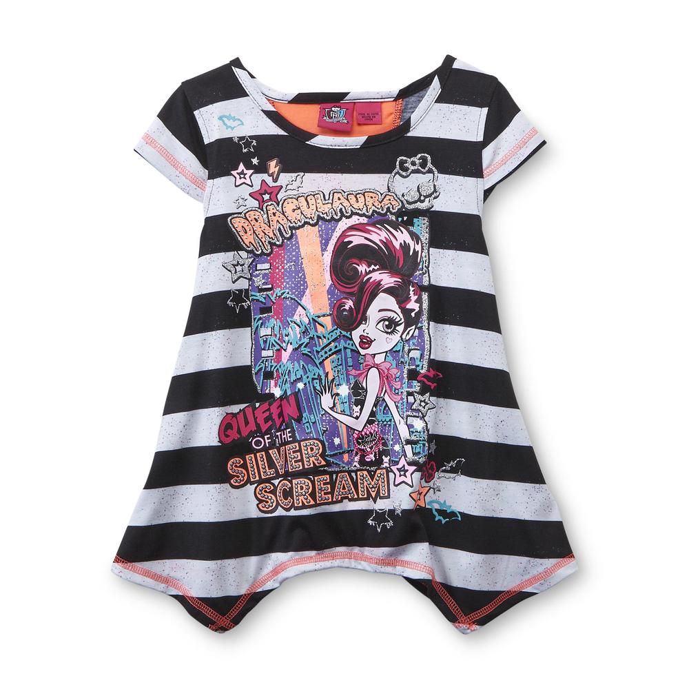 Monster High Girl's Graphic Top - Draculaura