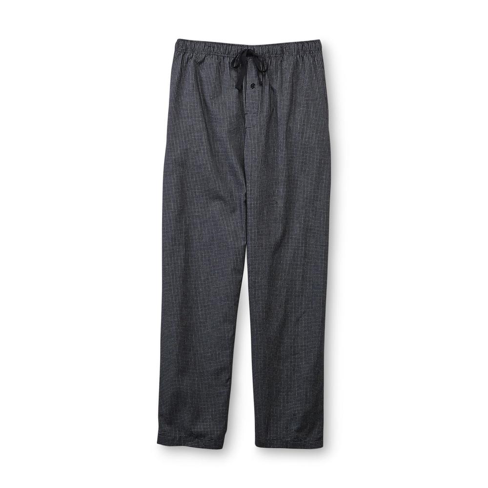 Basic Editions Men's Poplin Pajama Pants - Checkered