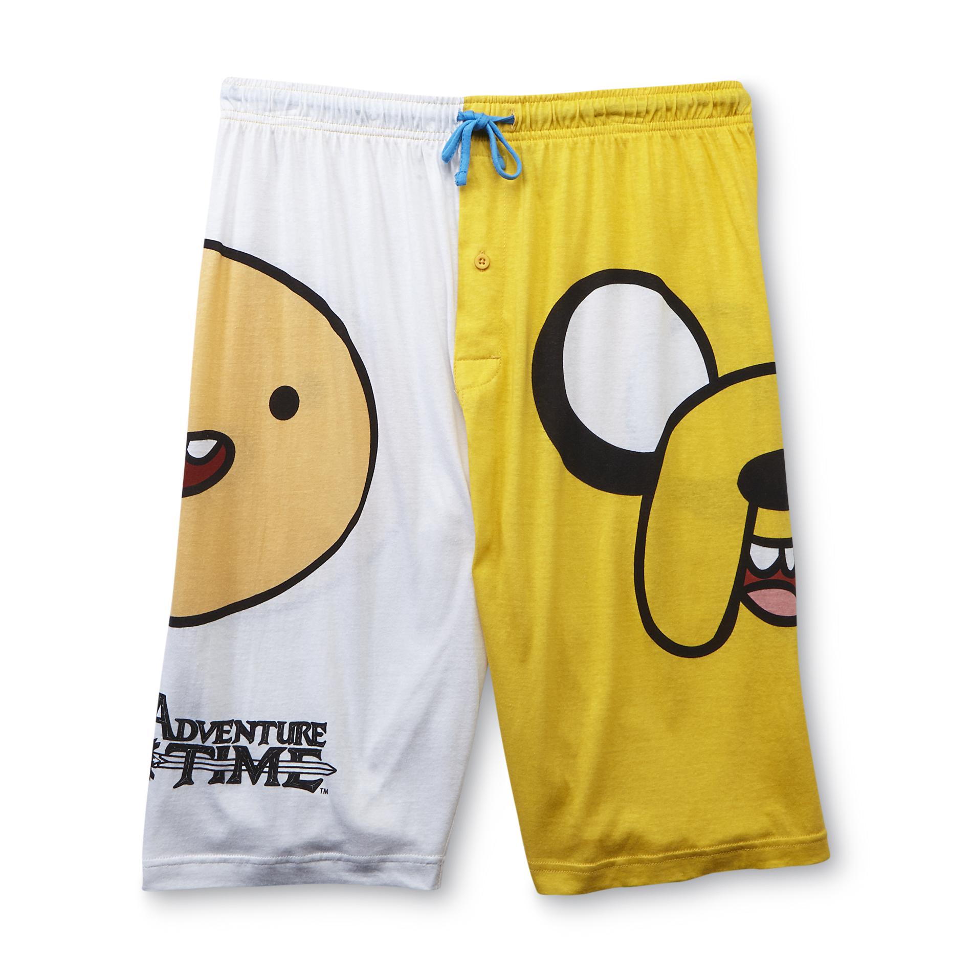 Adventure Time by Jazwares Men's Sleep Shorts - Finn & Jake