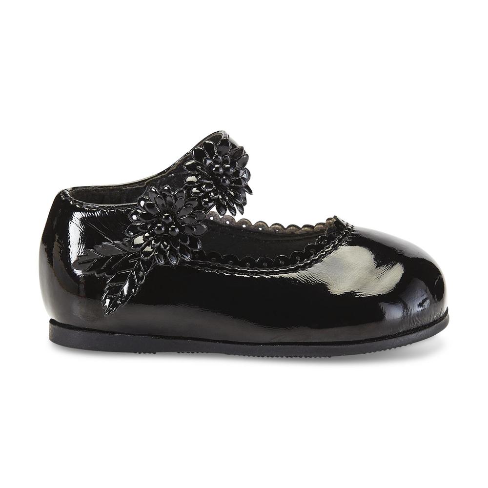 Josmo Baby Girl's Susan Black Mary Jane Shoe