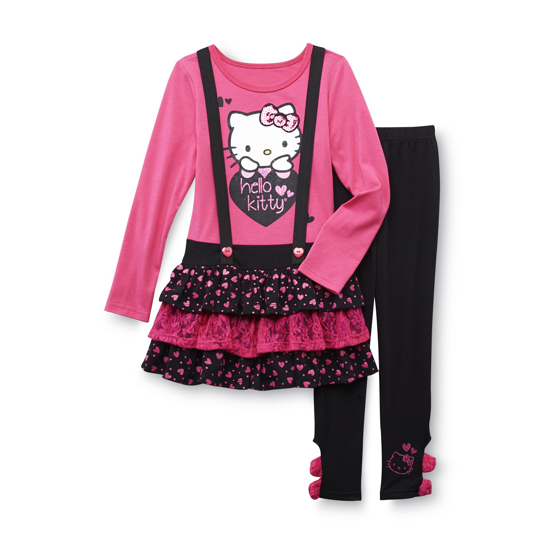 Hello Kitty Girl's Tunic & Leggings