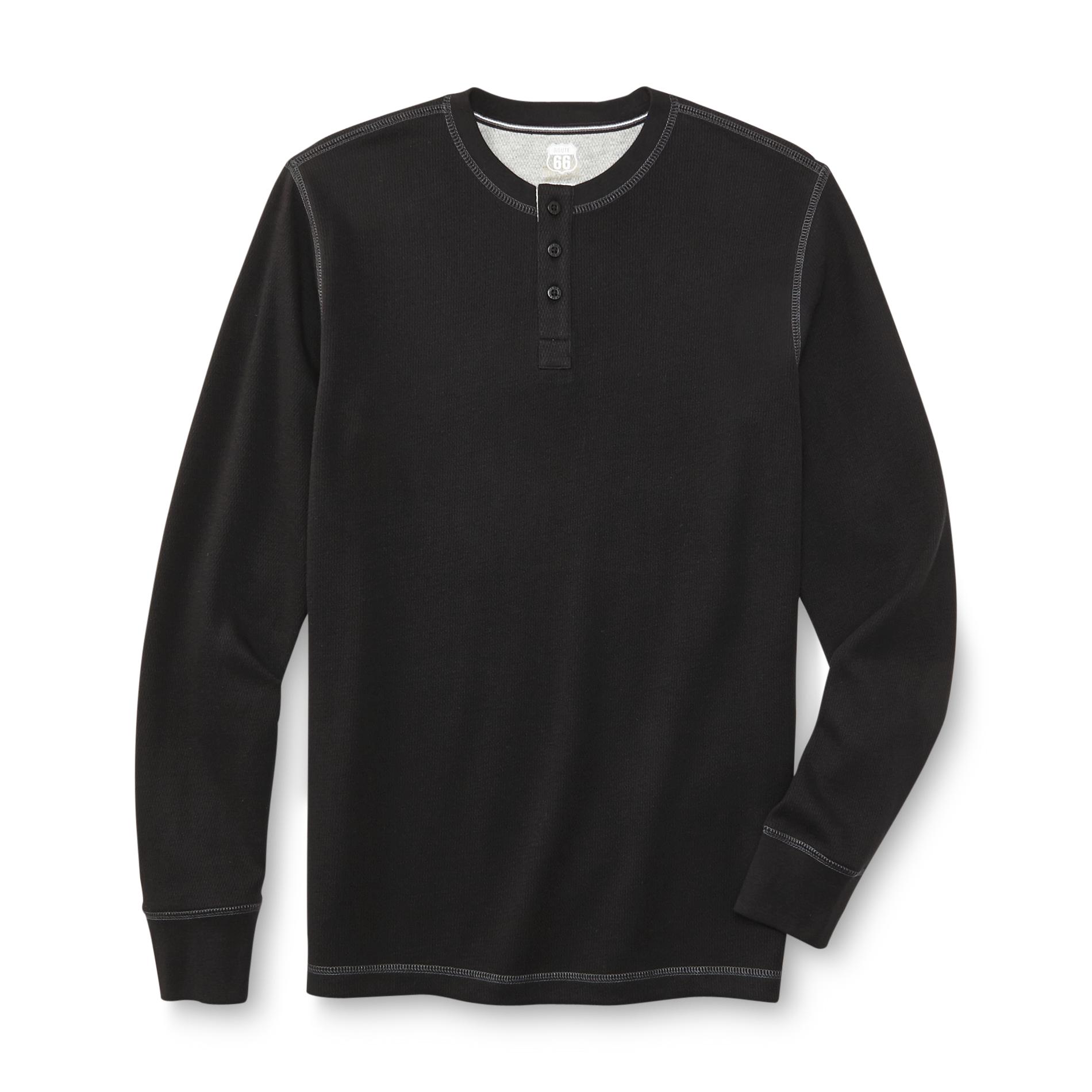 Route 66 Men's Thermal Henley Shirt
