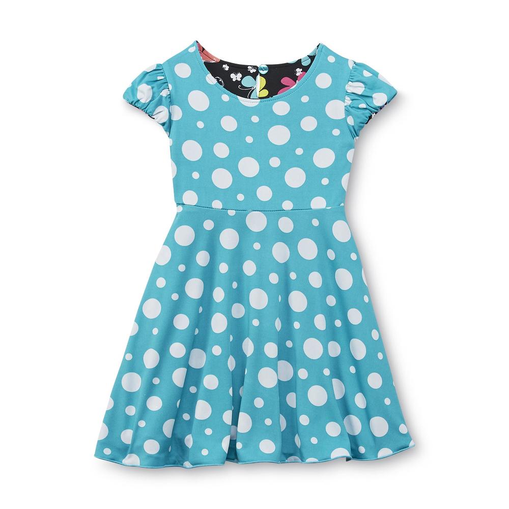WonderKids Infant & Toddler Girl's Reversible Dress - Butterflies & Dots