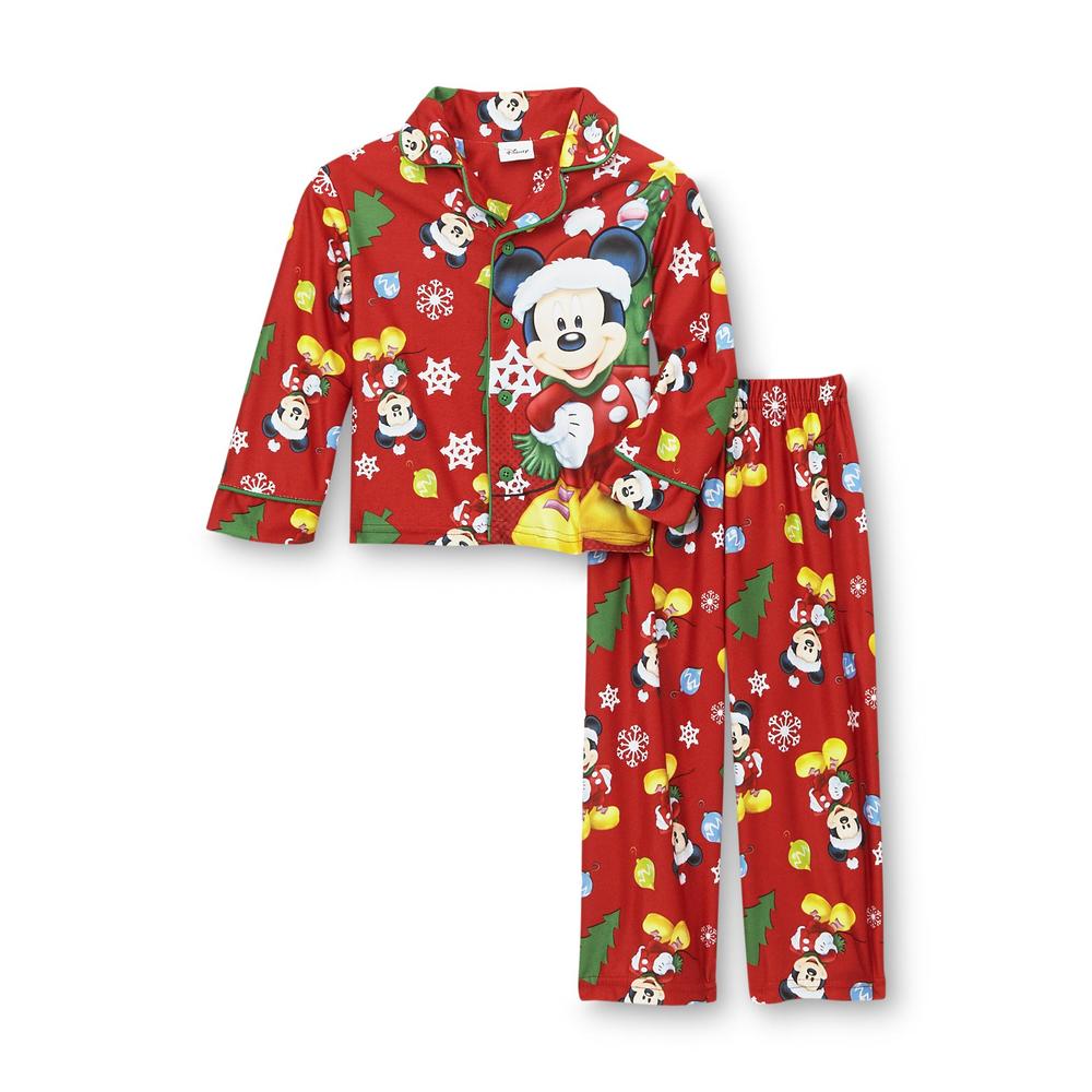 Disney Mickey Mouse Toddler Girl's Pajama Shirt & Pants