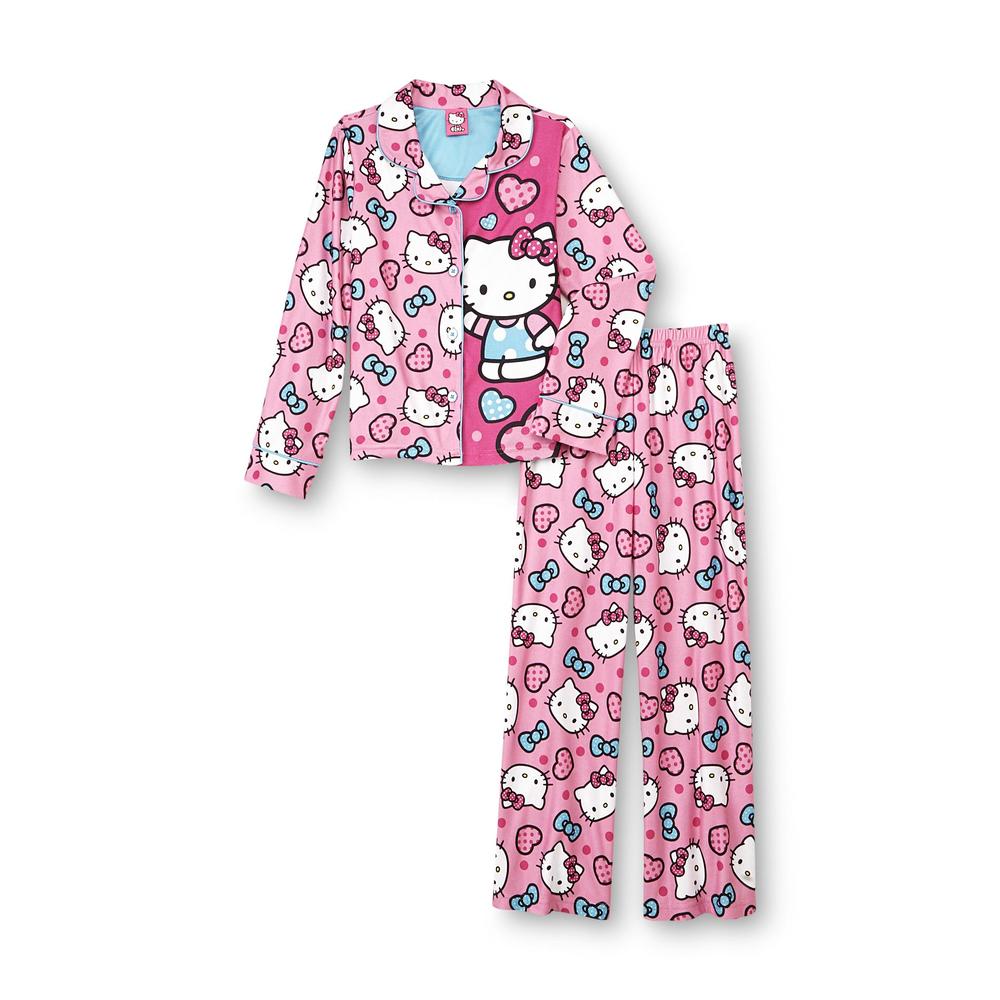 Hello Kitty Girl's Pajama Shirt & Pants