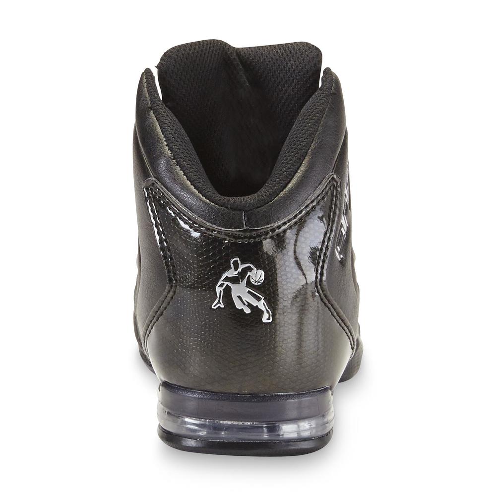 AND1 Boy's Master 2 Mid Black High-Top Basketball Shoe