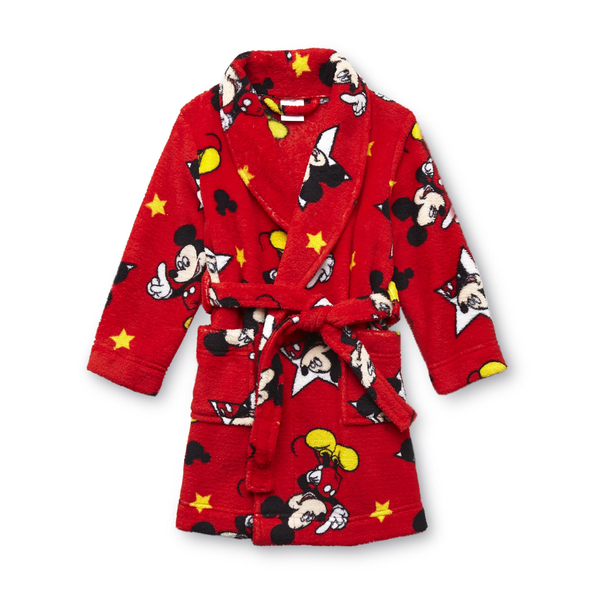 Disney Mickey Mouse Toddler Boy's Fleece Robe
