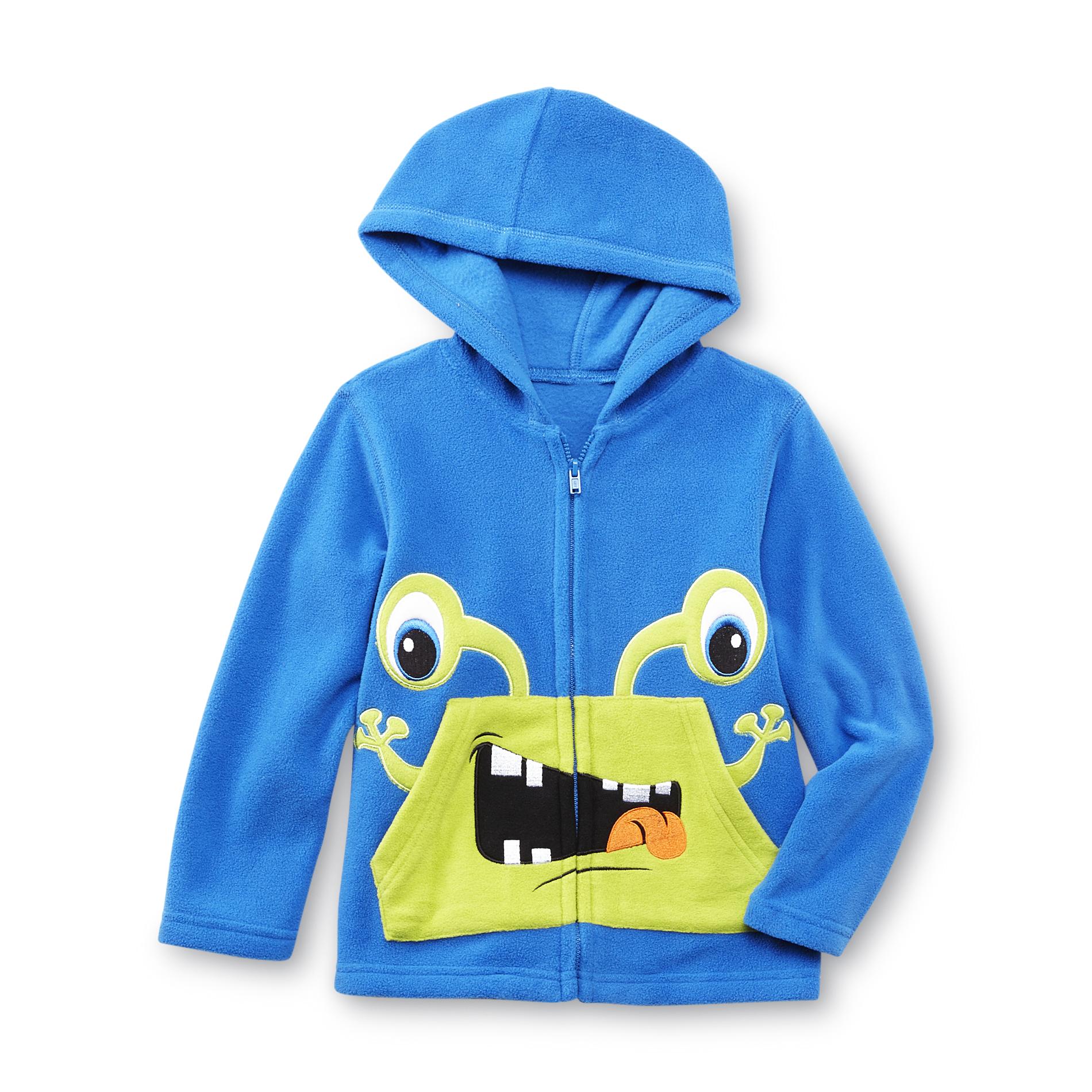 WonderKids Toddler Boy's Fleece Hoodie Jacket - Monster