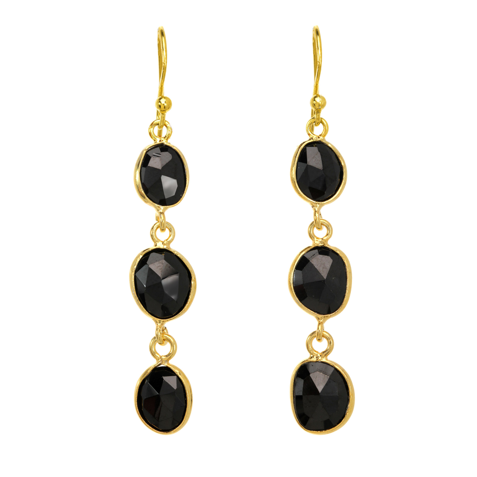 Lita Black Onyx Earrings Lita Black Onyx Earrings