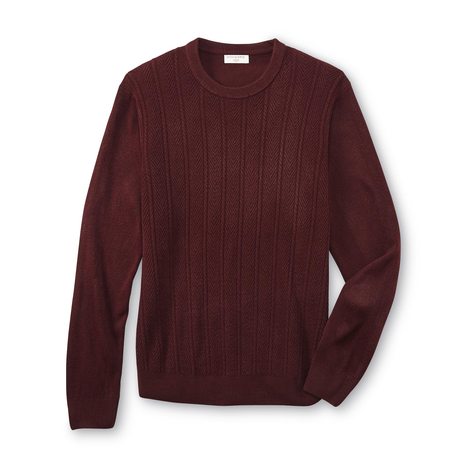 Dockers Men's Textured Pullover Sweater