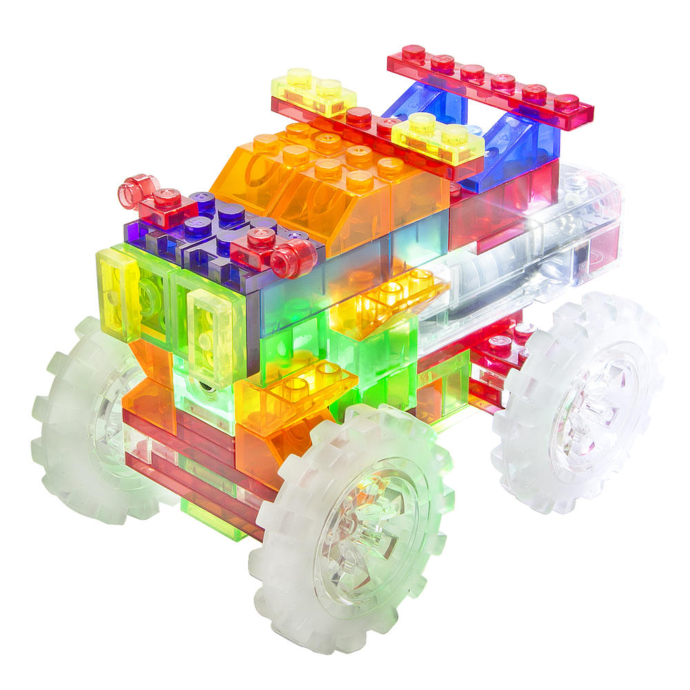 Laser Pegs 6 in 1 Monster Truck Lighted Construction Toy