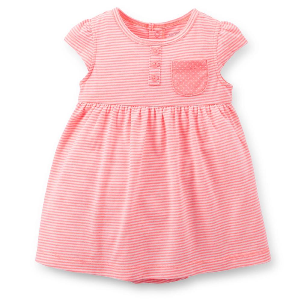 Carter's Newborn & Infant Girl 2-piece Striped Dress