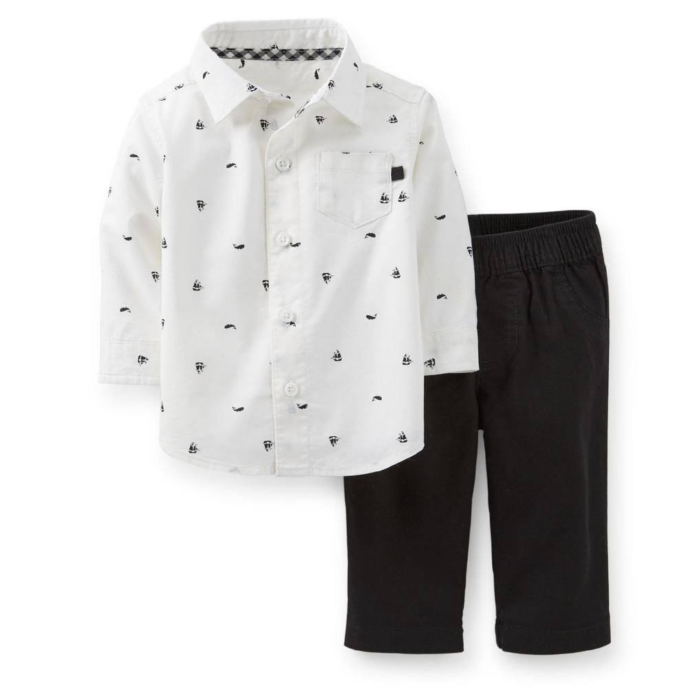 Carter's Newborn & Infant Boy's Button-Down Shirt & Pants - Sailboats
