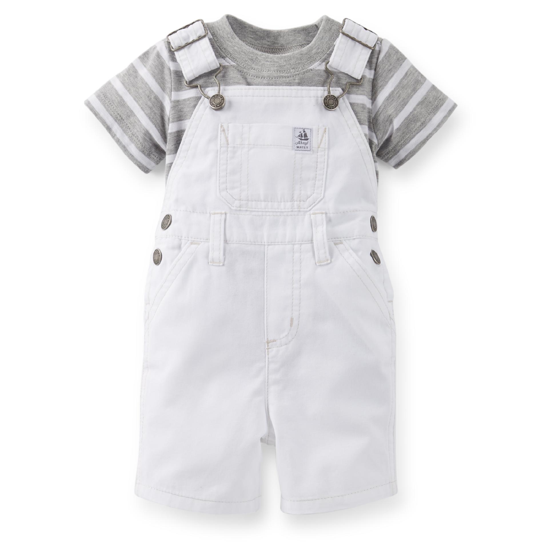 Carter's Newborn & Infant Boy's Overalls & T-Shirt