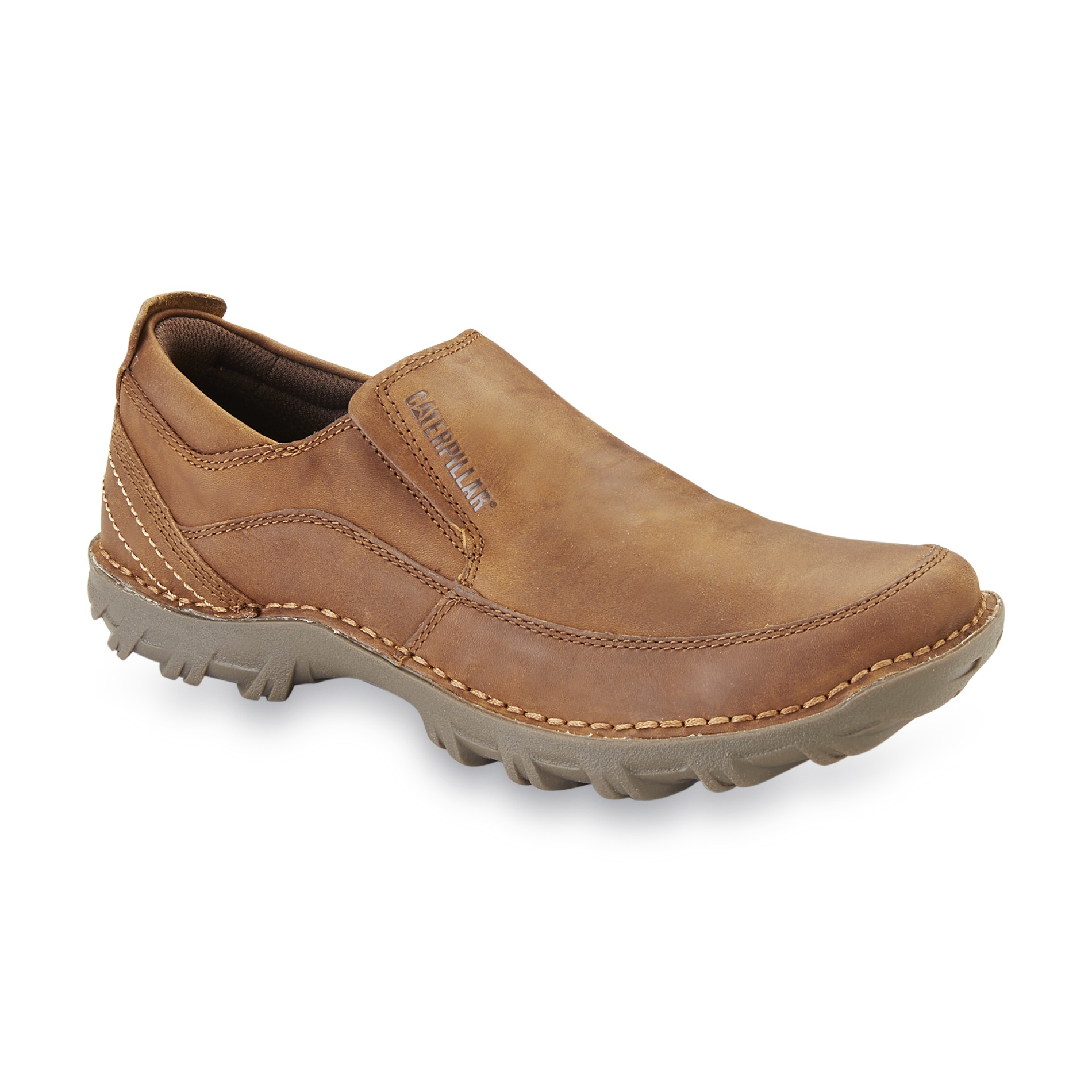 Cat Footwear Men's Stride Leather Loafer - Brown