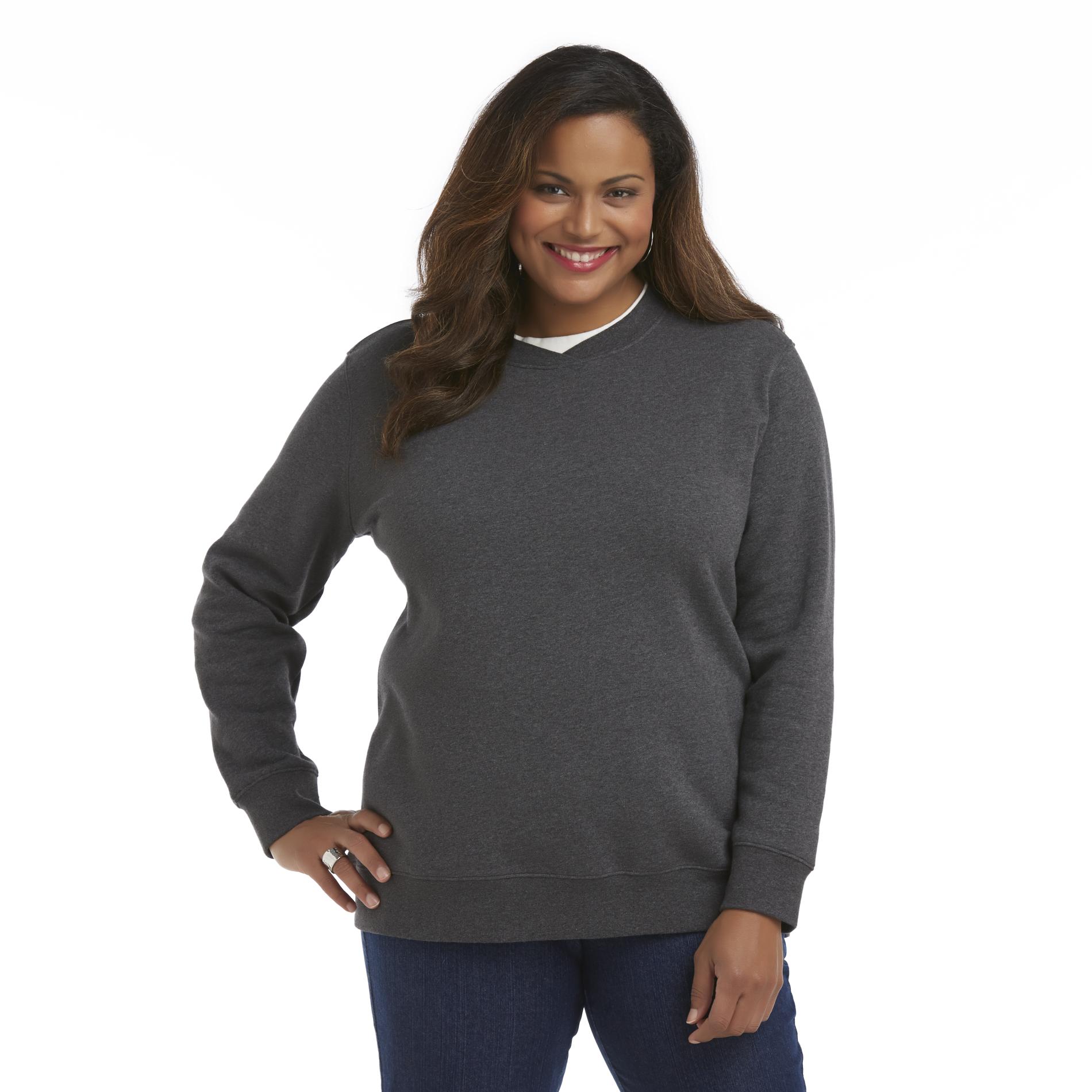 Laura Scott Women's Plus Fleece Sweatshirt