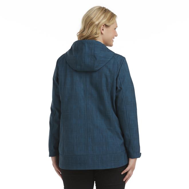 ZeroXposur Women's Plus SoftShell Jacket SpaceDyed