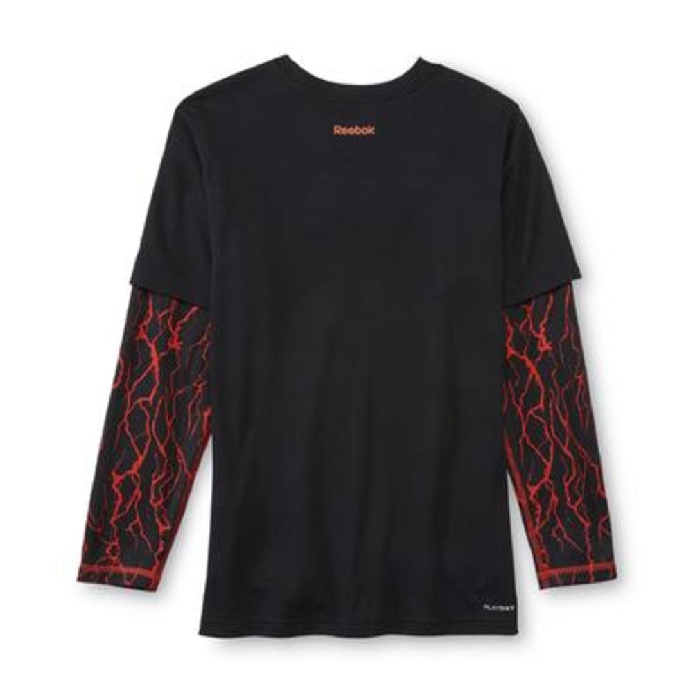 Reebok Boy's Layered Look Athletic Shirt - Lightning