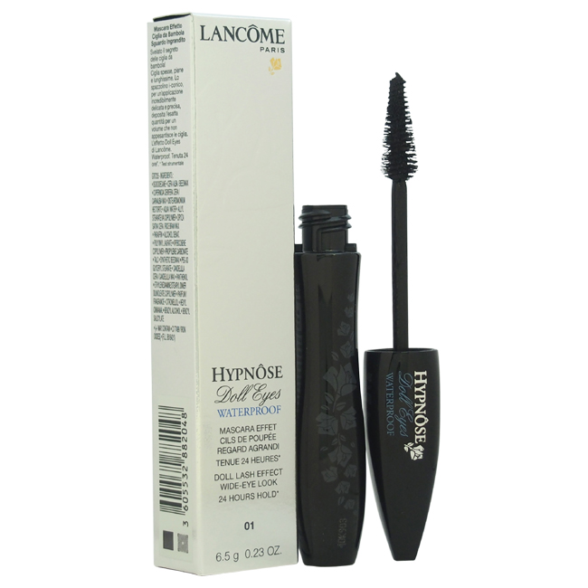 Lancome Hypnose Doll Eyes Waterproof Mascara - # 01 So Black by  for Women - 0.2 oz Mascara