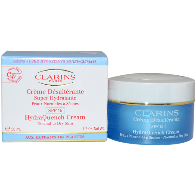 Clarins HydraQuench Cream SPF 15 - Normal to Dry Skin by  for Unisex - 50 ml Day Cream