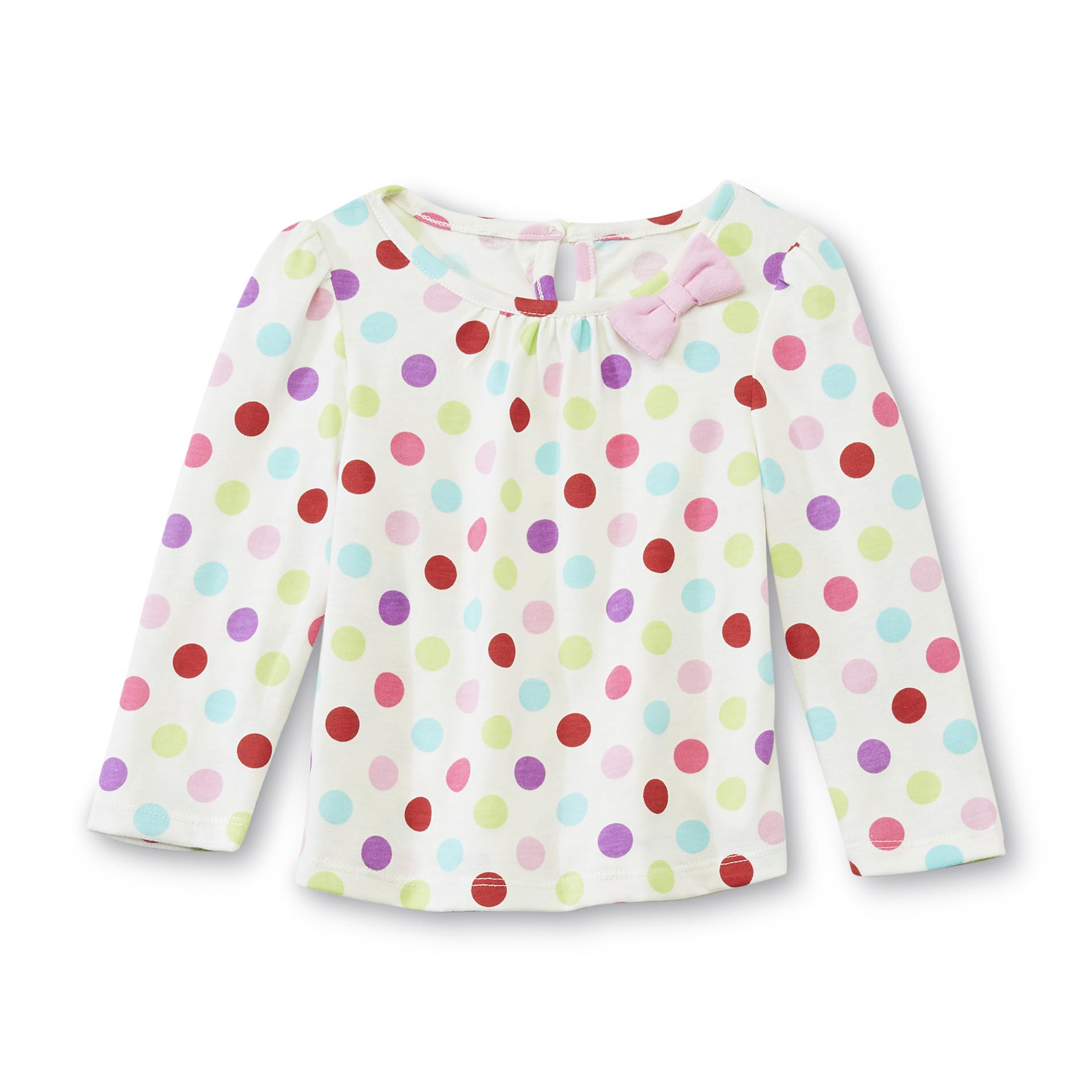 WonderKids Infant & Toddler Girl's Long-Sleeve Top - Polka-Dot