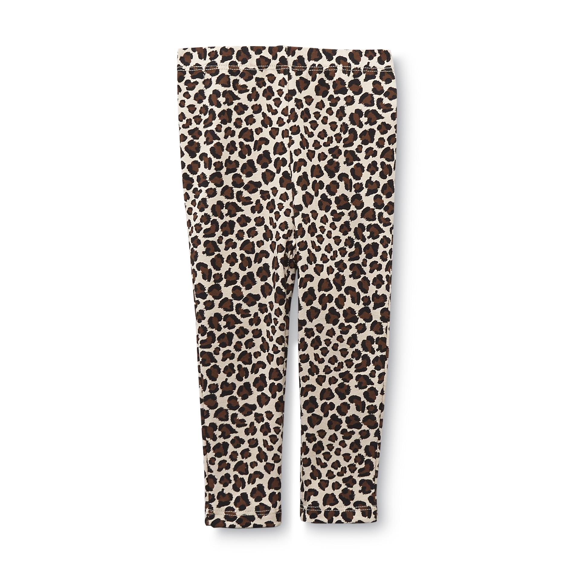 Toughskins Girl's Printed Leggings - Leopard